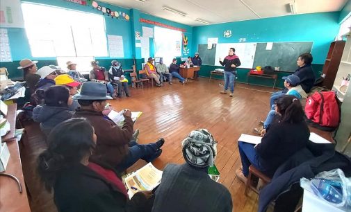 Autodema realizó taller informativo en Apacheta Rajada