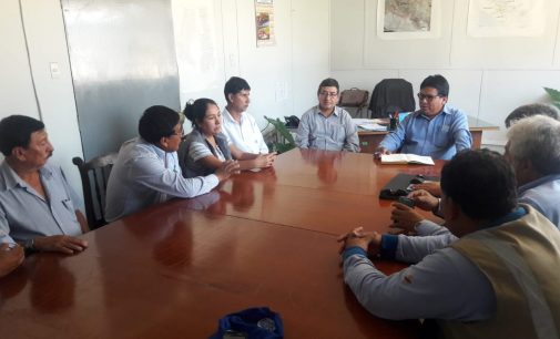Gerente ejecutivo sostuvo reunión de coordinación con trabajadores en campamento Majes