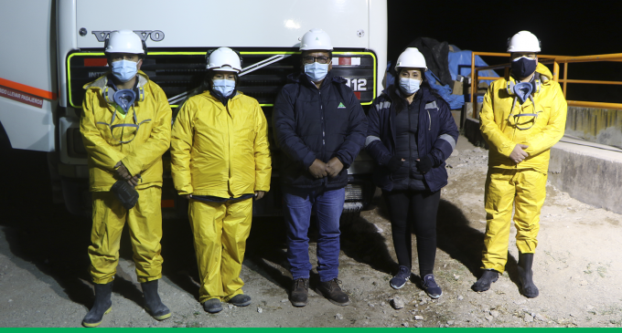 AUTODEMA CUMPLIÓ LA META PROGRAMADA DE LA CUARTA INTERVENCIÓN EN TÚNEL TERMINAL DURANTE EL CORTE DE AGUA