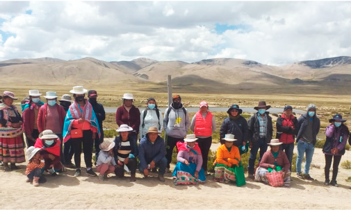 AUTODEMA CAPACITÓ EN “MANEJO DE BOFEDALES Y CAMÉLIDOS SUDAMERICANOS” EN EL ANEXO DE TARUCAMARCA EN CAYLLOMA