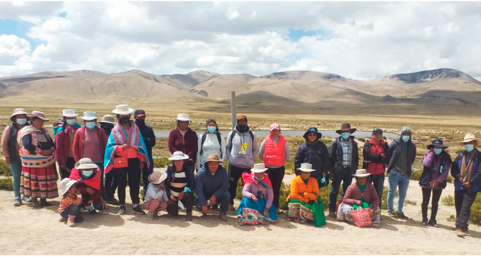 AUTODEMA CAPACITÓ EN “MANEJO DE BOFEDALES Y CAMÉLIDOS SUDAMERICANOS” EN EL ANEXO DE TARUCAMARCA EN CAYLLOMA