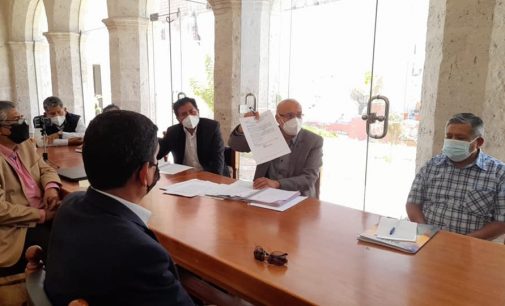 GOBERNADORA REGIONAL DE  AREQUIPA SOLICITÓ A LA COMISIÓN DE AGRICULTURA EMITIR DICTAMEN PARA DEBATIR LA  FIRMA DE LA ADENDA 13