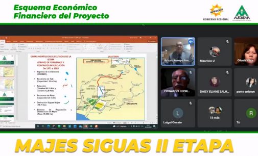 AUTODEMA EXPUSO PROYECTO DE MAJES SIGUAS II ETAPA A COLEGIO DE ECONOMISTAS Y PERIODISTAS DE AREQUIPA