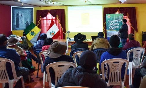 AUTODEMA INICIÓ TALLERES INFORMATIVOS SOBRE MAJES SIGUAS II ETAPA EN CAYLLOMA