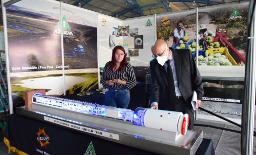 AUTODEMA ESTUVO PRESENTE EN LA EXPOAGRO CON LA MAQUETA DE LA TUNELADORA Y REPRESA ANGOSTURA