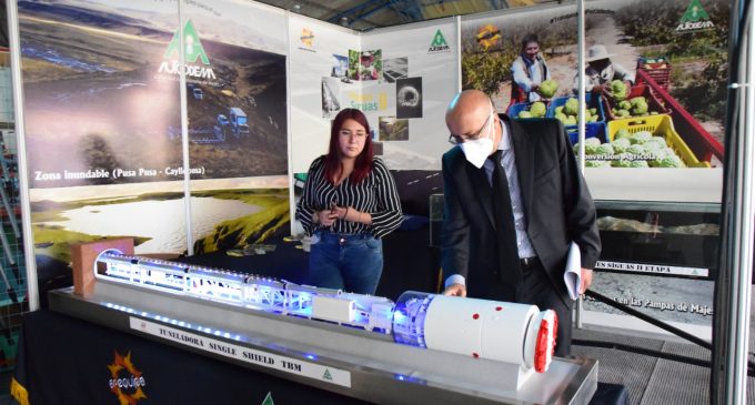 AUTODEMA ESTUVO PRESENTE EN LA EXPOAGRO CON LA MAQUETA DE LA TUNELADORA Y REPRESA ANGOSTURA