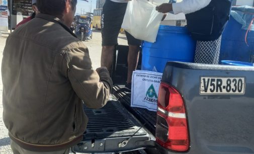 AUTODEMA CONTINUÓ ENTREGANDO LECHE FRESCA A POBLADORES DE EL PEDREGAL