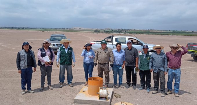 AUTODEMA REALIZÓ MONITOREO PARTICIPATIVO DEL NIVEL FREÁTICO DE LA IRRIGACIÓN PAMPA DE MAJES.