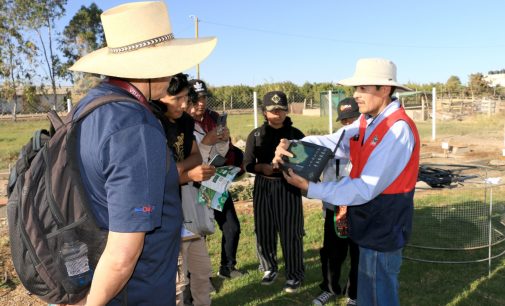 ALUMNOS DE LA UNIVERSIDAD NACIONAL DE SAN AGUSTIN AREQUIPA-UNSA VISITAN LISÍMETROS DE AUTODEMA