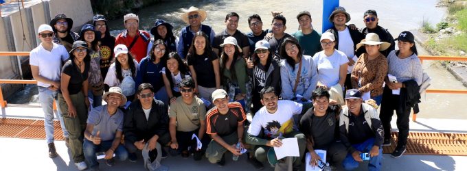 ALUMNOS DE LA CARRERA DE INGENIERÍA AGRÍCOLA DE LA UNIVERSIDAD AGRARIA LA MOLINA – LIMA, VISITARON LAS INSTALACIONES DE LA BOCATOMA DE PITAY