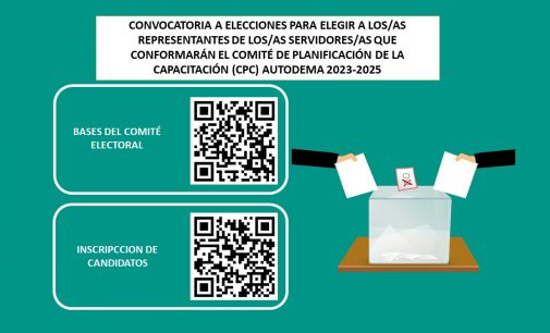 CONVOCATORIA A ELECCIONES PARA ELEGIR REPRESENTANTES DEL COMITE DE PLANIFICACION DE LA CAPACITACION