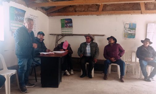 AUTODEMA Y MUNICIPALIDAD DISTRITAL DE SAN ANTONIO DE CHUCA-ANEXO COLCA REALIZAN REUNION DE TRABAJO PARA IMPULSAR DIVERSOS PROYECTOS.