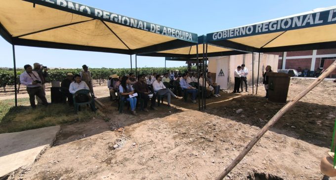 AUTODEMA REALIZA ENTREGA DE TERRENO PARA PROYECTO DE INVERSION “MEJORAMIENTO DEL DESARROLLO PRODUCTIVO AGRARIO EN EL DISTRITO DE MAJES”