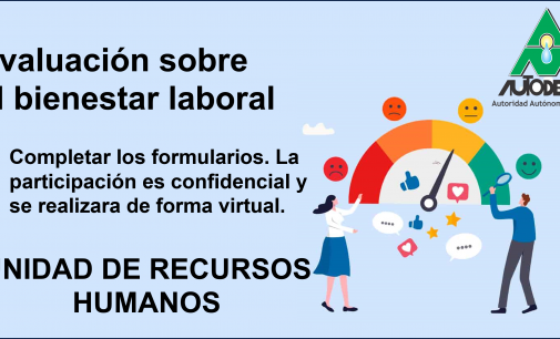 EVALUACION SOBRE EL BIENESTAR LABORAL