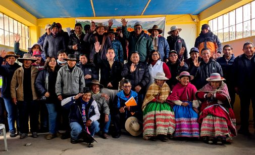 PEIMS – Autodema y la Gerencia Regional de Agricultura desarrollan jornada de sensibilización en Tarucamarca