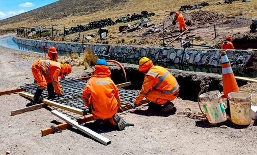 PEIMS – Autodema supervisa mantenimiento del Canal Pañe Sumbay, pieza clave para el abastecimiento de agua de Arequipa
