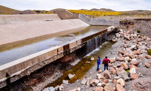 PEIMS – Autodema realiza mantenimiento de la Bocatoma Antasalla para asegurar el abastecimiento hídrico de Arequipa