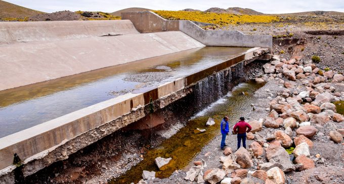PEIMS – Autodema realiza mantenimiento de la Bocatoma Antasalla para asegurar el abastecimiento hídrico de Arequipa