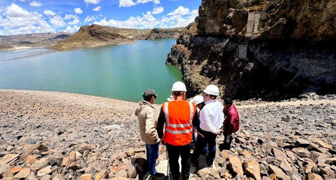 Puesta a Punto de Majes Siguas avanza a paso firme con trabajos de campo en la represa de Condoroma