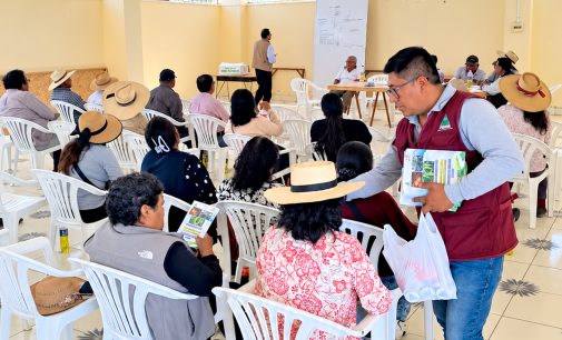 AUTODEMA capacita a agricultores de la Comisión de Regantes E-3 sobre gestión del agua y medidas de prevención ante el Fenómeno El Niño